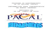 INFORMACIÓN PARA LABORATORIOS DE NUEVO … DEL USUARIO.pdf · Tabla de contenido 1 ... laboratorios clínicos mexicanos, en octubre de 1989 se inició el Programa de Evaluación