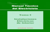Tomo-1 Instalaciones Eléctricas de Interior · Certificado de Cualificación Individual en Baja Tensión (CCIBT)..... 41. AUTOMATIZACION AVANZADA Y FORMACION ... de protección,