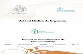 Unidad Médica de Urgencias · Subdirección de Planeación, Innovación y Evaluación Departamento de Innovación y Desarrollo H. Ayuntamiento de Guadalajara ... Rúbrica DR. RUBÉN