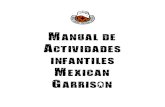 Manual de Actividades infantiles Mexican Garrison Garrison 501st Legion ARMABLES Material: a) Hojas con armables impresos. b) Tijeras de punta roma. c) Botes para agua. d) Resistol