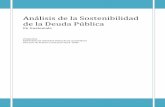 Análisis de la Sostenibilidad de la Deuda Públicaminfin.gob.gt/.../estudios_fiscales/analisis_sostenib_junio12.pdf · Los rubros más importantes dentro de la estructura de los