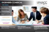 ONLINE - Ing Comercial - UNIACC : Universidad de … · • Ingeniero Comercial. PERFIL DE LA CARRERA CAMPO OCUPACIONAL Fuerte grado de especialización en las áreas de marketing