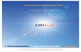 CATALOGO LEDs OFILUZ - Inicioofiluz.com/prod/download/Ofiluz_LedCat.pdf · Foco Downlight de LEDs Rectangular 50W (Sustituye HM 200W) Difusor Opal Blanco Natural Ref. OFIDL-SA50SD-W