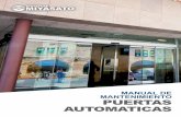 CARTILLA MANTENIMIENTO PUERTAS …corporacionmiyasato.com/assets/pdf/miyasato-mantenimiento-puerta… · 7-Se recomienda contratar el programa de mantenimiento preventivo T1, T2,