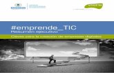 #emprende TICboletines.prisadigital.com/EmprendeTIC 2015.pdf · #emprende_TIC es una inmersión en la realidad del emprendimiento digital español de la mano de sus prota- ... de