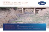 CASO HISTÓRICO CONTROL DE EROSIÓN historicos/Control-de-Erosion-Carretera... · • Espigones de protección, muros de encauzamiento y colchones antisocavantes construidos en base