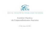 Gestión Efectiva de Emprendimientos Sociales - … Gutierrez.pdf · Universidad de San Andrés Argentina Universidade de São Paulo Brasil ... -¿Cuáles son los factores de éxito