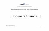 FICHA TÉCNICAiinei.inei.gob.pe/.../2015-18/01_Ficha_Tecnica_2015.pdf · FICHA TÉCNICA ENCUESTA NACIONAL DE PROGRAMAS ESTRATÉGICOS ENAPRES – 2015 La Encuesta Nacional de Programas