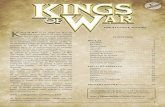EDICIÓNªgrimorio.sociedadnocturna.net/Recopilacion/Miniaturas/Kings of War.pdf · Kings of War es un juego tan fácil de aprender como rápido de jugar, aunque te llevará algo