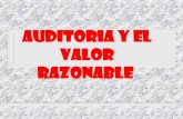 AUDITORIA Y EL VALOR RAZONABLE - Rogersen's … · AUDITORIA Y EL VALOR RAZONABLE . 14/05/09 wal.cortez@gmail.com 2 Mafalda: ... •Compra de mercadería •Ventas ... • Para asignar