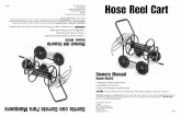 Hose Reel Cart - tricamindustries.com · Manual del Usuario Modelo HR300 10/10 • Instrucciones de Seguridad Importantes • Instrucciones de Ensamblaje • Identificación de Piezas
