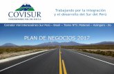 PLAN DE NEGOCIOS 2017 - Inicio · el distrito de Islay, ... Se encuentra ubicada entre las ciudades de Juliaca y Puno. Es la segunda estación con mayor tráfico ... como la de Huata