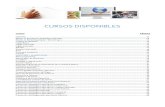 CURSOS DISPONIBLES - Formación de Empresas · cursos disponibles curso pÁgina