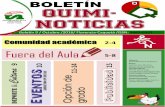 BOLETÍN QUIMI- NOTICIAS - udla.edu.co Academicos/Quimica... · 5-8 Opción de grado 11-14 Editorial Universidad de la Amazonia. Rector ... Sergio: Nuestro semillero está conformado