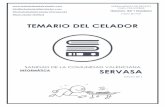 TEMARIO DEL CELADOR · conceptos informÁticos bÁsicos . información: ... ofimÁticas: hojas de cÁlculo, procesadores de texto, bases de datos. paquetes utoediciÓn. especial