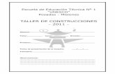 TALLER DE CONSTRUCCIONES - 2011documentos.epet1.edu.ar/Carpetas-de-Taller/2011/CT_Construcciones... · TALLER DE CONSTRUCCIONES 2011 1 de 10 ... MOVIMIENTO MANUAL DE CARGAS MOVIMIENTO