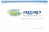 BOLETÍN n°50 - 2016 - AGAP - Asociación de Gremios ... · Comisión del Ejecutivo presentó Plan de Desarrollo ... Alemania y Holanda. Asimismo, hacemos trabajo de investigación