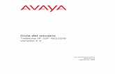 Guía del usuario · de soporte de Avaya: ... o IEC 60950-1 1era edición, ... si no se instalan y utilizan de acuerdo con el manual de instrucciones, ...