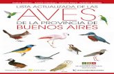Lista actualizada de las aves de la · Orden GALLIFORMES Familia CRACIDAE Penelope obscura (AM) Pava de Monte Común – Dusky-legged Guan Escasos registros …