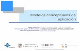 Modelos conceptuales de aplicación - Universitat de … · 2017-05-12 · Modelos conceptuales de aplicación ... Biodegradación verdadera reducción de contaminantes O ISOTÓPICO