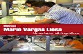 BIBLIOTECA MARIO VARGAS LLOSA 2 - Casa de la … · Concurso Nacional Nueva dramaturgia peruana 2014 Lima: Ministerio de Cultura; Banco de la Nación, 2015. LITERATURA PERUANA / TEATRO