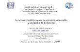 FORO NACIONAL DE ADAPTACIÓN AL CAMBIO CLIMÁTICO EN MÉXICO Ciudad de …atlasclimatico.unam.mx/sistema_alerta_temprana/Foro... · 2016-05-06 · topográfico Metadatos ... Ejemplo