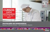 PASTELERÍA DE VANGUARDIA Basque Culinary … · DOCENTE COORDINADOR 17. ... el calendario de pagos del documento de difusión. ... inscripción manual y ten presente que no podrás