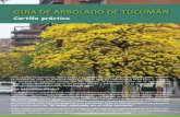 GUÍA DE ARBOLADO DE TUCUMÁN · la plantación, poda, y extracción es la Dirección de Espacios Verdes (DEV). • La extracción de árboles en esos espacios sólo puede ser aprobada
