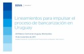 Lineamientos para impulsar el proceso de … · intermediación financiera y el grado de informalidad de la economía. Uruguay tiene uno de los niveles de informalidad más altos
