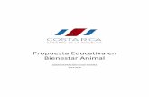 Propuesta Educativa en Bienestar Animal - mep.go.cr · Al iniciar con este recorrido de la propuesta educativa en Bienestar animal se empezará con la definición de conceptos y momentos