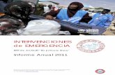 INTERVENCIONES de EMERGENCIA - eacnur.org · desplazamiento forzoso de cerca de 1.5 millones de personas, un cuarto de la población del país, y la huida de más de 320.000 somalíes