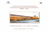 PEI Liceo Luis Gonzalez Vasquez -  · -Los planteamientos del Gobierno Regional de la Araucanía en la Estrategia Regional de Desarrollo, 2012-2022, en los cuales señala como desafío