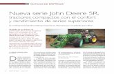 Nueva serie John Deere 5R, - oa.upm.esoa.upm.es/44832/1/INVE_MEM_2016_238652.pdf · del tractor (E, G, M o R). Nuevos tractores compactos serie 5R ... ra ello, el sistema hidráulico