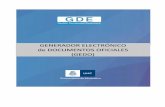 Manual Generador Electrónico de Documentos … GEDO(1).pdf · Prosecretaría de Informática Manual Generador Electrónico de Documentos Oficiales - GEDO Índice Índice 1 1 –