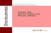Guía de Inversión en Perú 2013 - Inicio · GUÍA DE INVERSIÓN EN PERÚ 2013 Oficina Económica y Comercial de la Embajada de España en Lima 3.3. Impuesto al patrimonio vehicular
