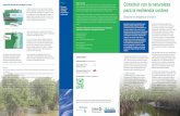Mis Construir con la naturaleza para la resiliencia costeraarchive.wetlands.org/Portals/0/publications/Count Form/Brochure... · tradicionales del manejo de ecosistemas. Desde el