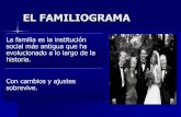EL FAMILIOGRAMA - socmef.comsocmef.com/socmef/images/pdf/exposiciones/el_familiograma_13.pdf · EL FAMILIOGRAMA La familia es la institución social más antigua que ha evolucionado