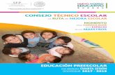 CONSEJO TÉCNICO ESCOLAR - Subsecretaría de …basica.sep.gob.mx/multimedia/RSC/BASICA/Documento/201801/20180… · colegas en la sesión de Aprendizaje entre escuelas. A través