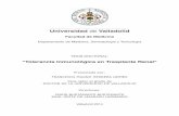 Universidad de Valladolid - UVaDOC: Iniciouvadoc.uva.es/bitstream/10324/8548/1/TESIS621-150220.pdf · 6.2 Comparando a los anticalcineurínicos con los inhibidores de mTOR 151 6.3