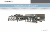 El proceso APV LeanCreme™ - SPX FLOW · de suero es una atractiva opción en la indus-tria láctea y alimentaria para enriquecer el sabor y la textura de los productos con bajo