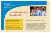 FICHA SALUD BUCODENT - enfermeriacantabria.com · conseguir que los alumnos conozcan las prácticas que deben seguir para mantener la salud bucoden- tal, además de implicar a padres