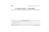Manual de instrucciones - fujielectric-europe.com · Manual de instrucciones Gracias por adquirir un variador de la serie FRENIC-HVAC. • Este producto ha sido diseñado para controlar