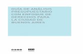 Guía de análisis presupuestario con enfoque de …acij.org.ar/.../2012/06/Guía-de-Análisis-Presupuestario-ACIJ.pdf · El ciclo presupuestario de la Ciudad y sus instancias de