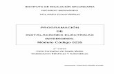 PROGRAMACIÓN DE INSTALACIONES …iesricardobernardo.es/.../Instalaciones-Electricas-Interiores...17.pdf · Programación Didáctica Instalaciones Eléctricas Interiores. Curso 2016_2017