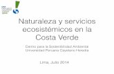 Naturaleza y servicios ecosistémicos en la Costa Verde · Ecosistemas, hábitats naturales