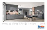 Revista de cocinas Catalogo collezione 2018 - … · elementos de estantería abiertos y las gavetas de estante relajan la guía de líneas rectas en esta arquitectura de cocina XL.
