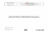 INSTRUMENTO MEDIDOR DE FLUJO MÁSICO TIPO … · 2016-01-28 · Guía para la Emisión de Normas de Referencia de Petróleos Mexicanos y Organismos Subsidiarios CNPMOS-001, ... 5.22
