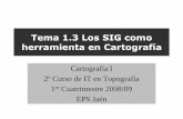 Tema 1.3 Los SIG como herramienta en Cartografíacoello.ujaen.es/Asignaturas/cartografia/cartografia... · 2008-12-17 · Programas que se encarga de gestión y procesado de datos