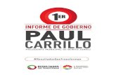 #ResultadosQueTransforman - H. Ayuntamiento de …cancun.gob.mx/transparencia/files/2014/11/InformePaulCarrillo1.pdf · INFORME DE GOBIERNO PAUL CARRILLO INFORME DE GOBIERNO PAUL
