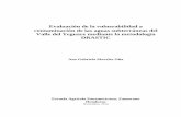 Evaluación de la vulnerabilidad a contaminación de las ... · Coeficientes de infiltración propuestos ... Características de las clases de suelos presentes en el área de ...